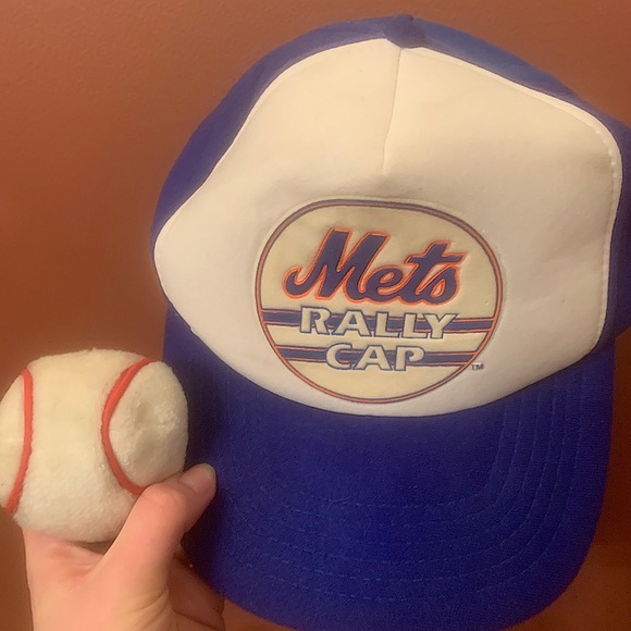 Adjustable Mets Rally Baseball Cap, Removable Ball - Picture 5 of 5